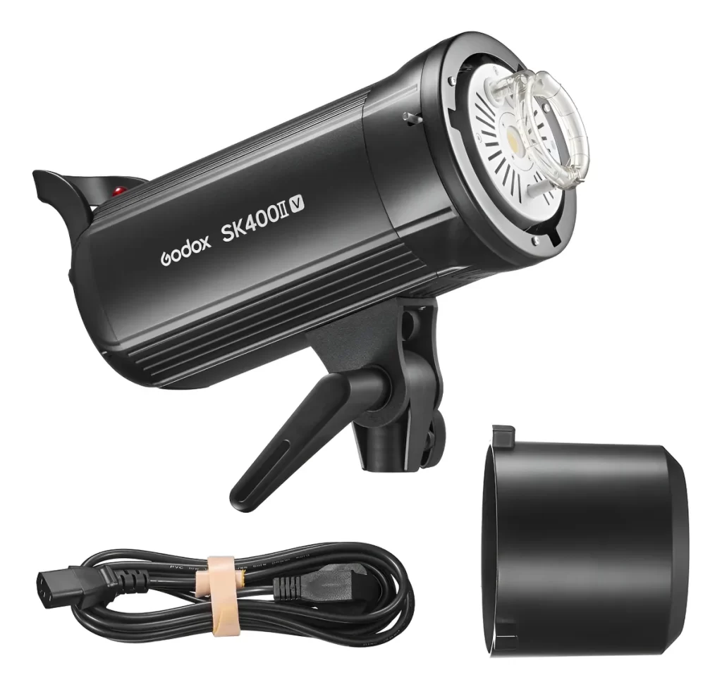 Flash Estúdio Godox 400w Sk400ii V Tocha Newborn Retrato