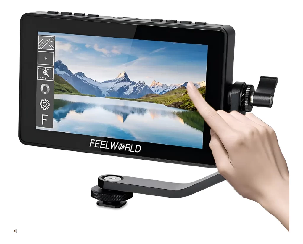 Monitor Referência Feelworld F5 Pro 5.5 Touchscreen 4k Hdmi